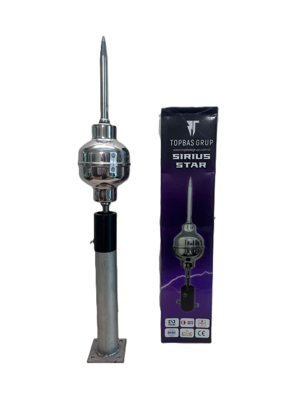 Kim Thu Sét Sirius ESE30 – Giải Pháp Chống Sét An Toàn Và Hiệu Quả Từ Thổ Nhĩ Kỳ